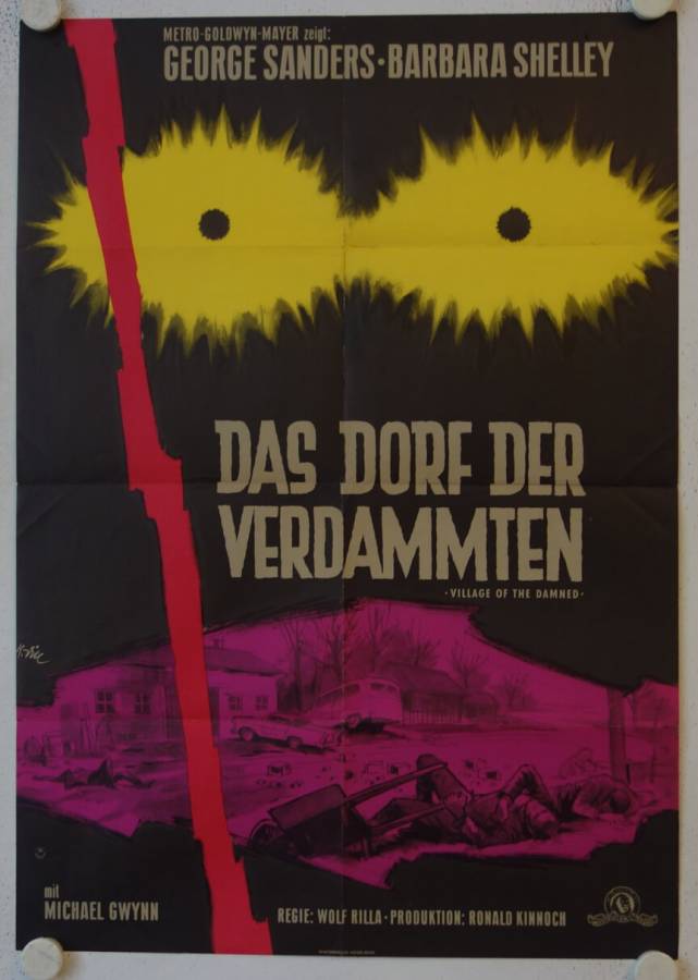 Village of the Damned original release german movie poster